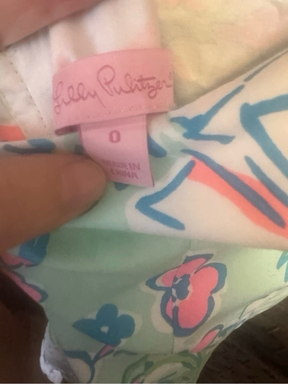 🌸 Lilly Pulitzer Delia Shift Dress – Splish Splash Print – Size 0 🌸 - Picture 4 of 5